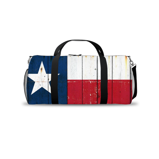 Texas Flag Themed Travel Accessories - Texas Flag Duffle Bags