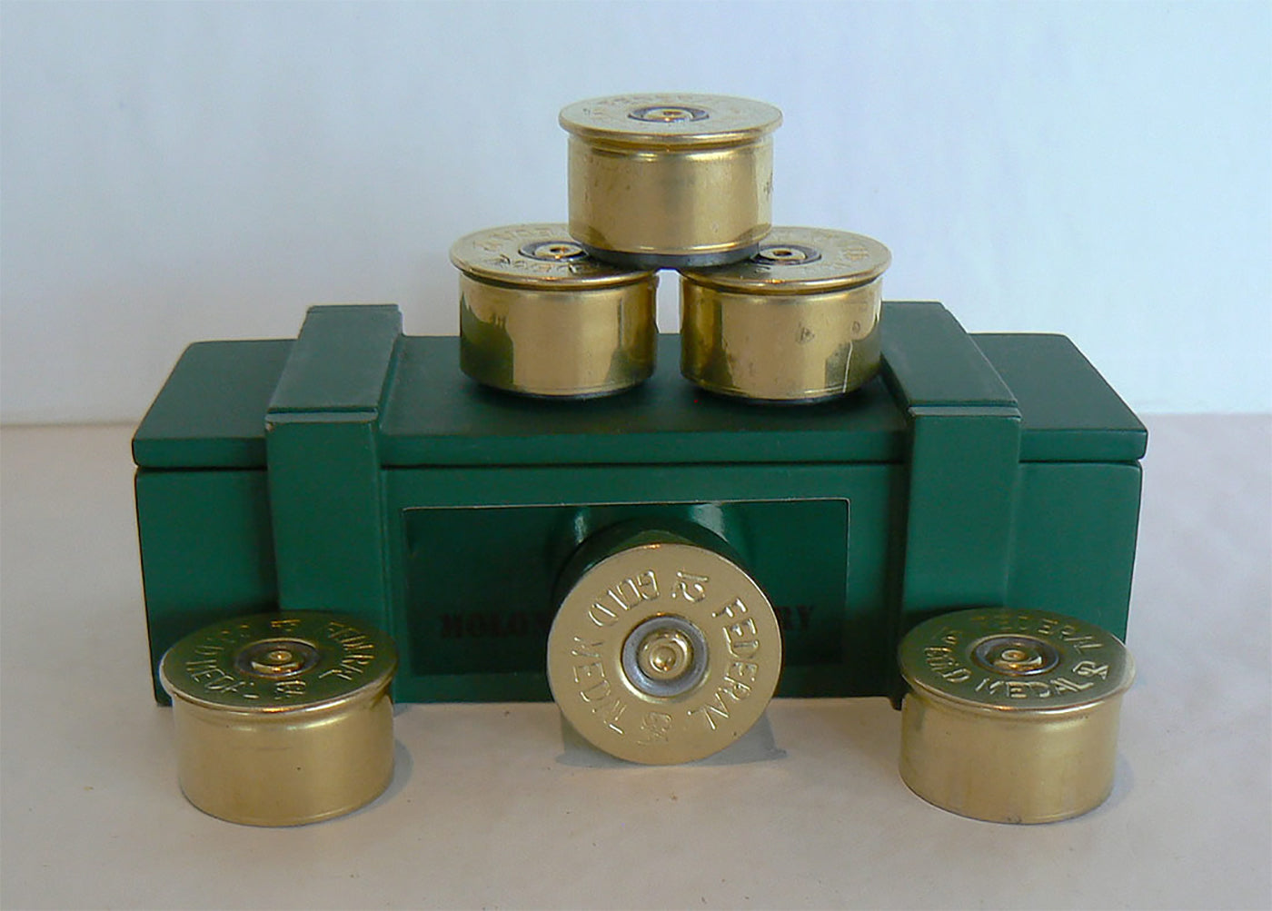 12 Gauge Shell Magnets - Set of 6 Fridge Magnets