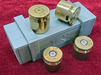 Guitar Knobs Made of Recycled 50 BMC Caliber Brass Gift for Guitarists and Gun Owners
