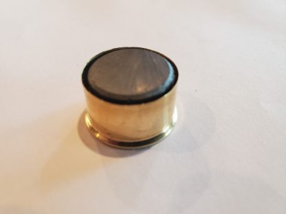 12 gauge shotgun shell fridge magnet back view